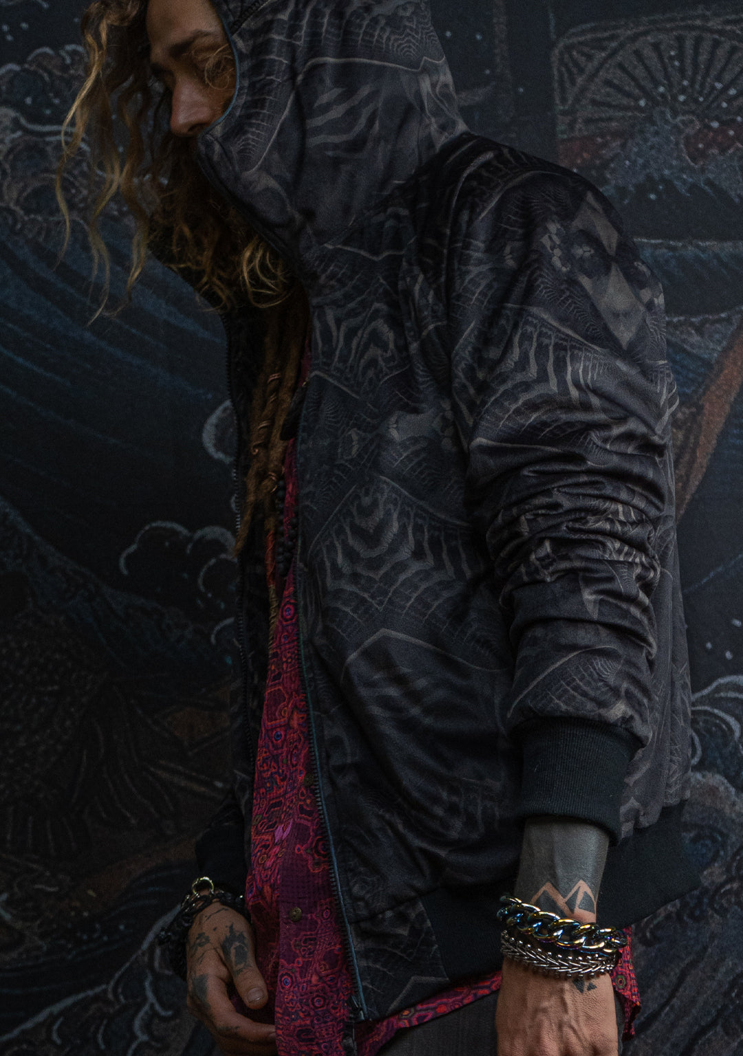 New Hoodie Men / Velvet Fawn - DARK SADOKAN